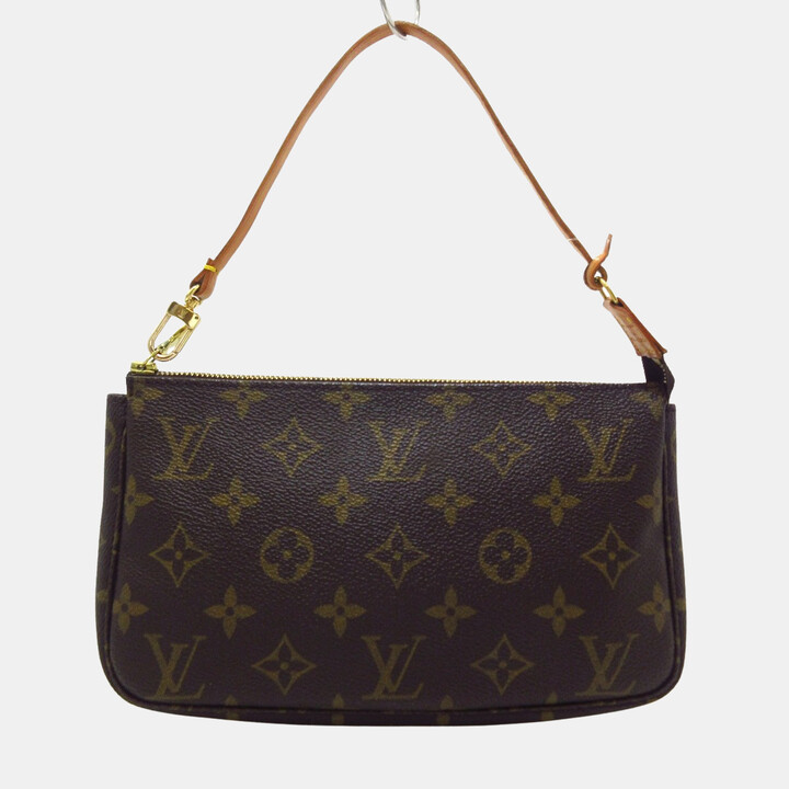 Louis Vuitton Monogram Canvas and Leather Limited Edition Eclipse Mini  Pochette Bag Louis Vuitton | The Luxury Closet
