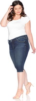 Thumbnail for your product : SLINK Jeans Pirate Denim Capri Jeans