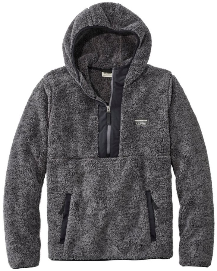 L.L. Bean Men's HiPile Fleece Hoodie ShopStyle