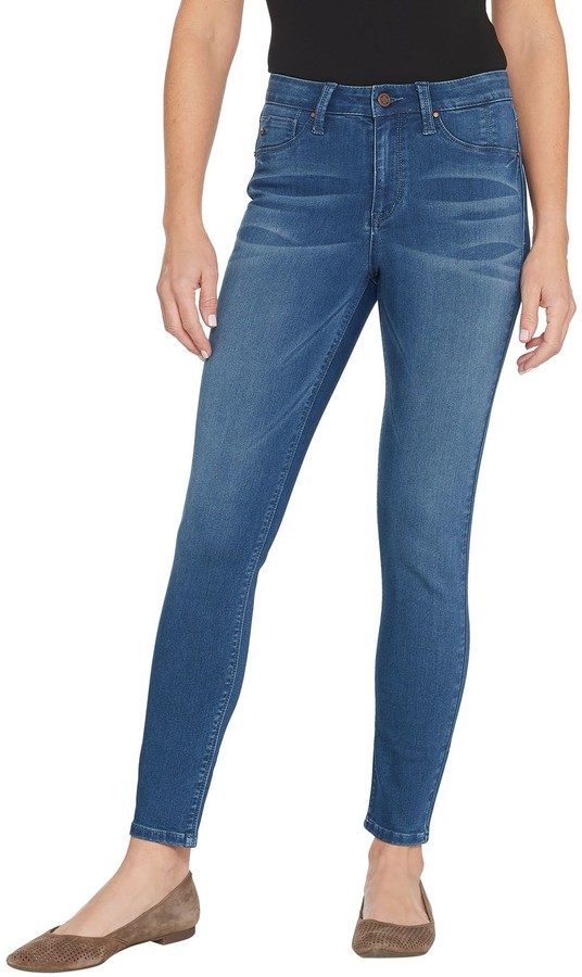 silky denim jeans