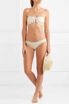 Thumbnail for your product : Marysia Swim Antibes Scalloped Lace-up Bandeau Bikini Top