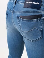 Thumbnail for your product : Jacob Cohen Logo-Patch Slim-Fit Jeans