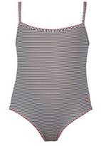 Thumbnail for your product : Petit Bateau Baby girl’s milleraies striped one-piece swimsuit