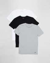 Thumbnail for your product : Polo Ralph Lauren Men's Black Pyjama Tops - 3-Pack Short Sleeve Crew-Neck - Size S at The Iconic