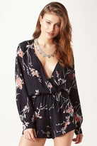 Thumbnail for your product : Blue Life Boho Romper in Black/Coral