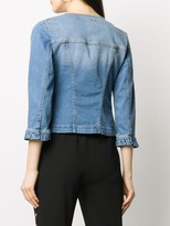 Thumbnail for your product : Liu Jo Cropped Denim Jacket