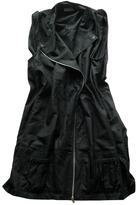 Thumbnail for your product : Dries Van Noten New  Black Silk Mix Oversized Dress