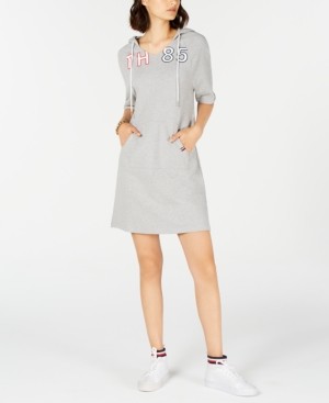 Tommy Hilfiger Hooded Sweatshirt Dress, Created for Macy's - ShopStyle