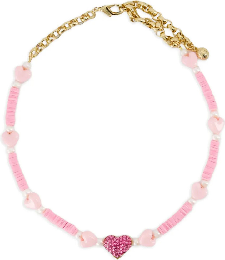 Shourouk Heart-Embellished Necklace