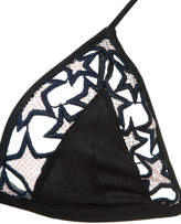 Thumbnail for your product : Fleur Du Mal lace insert triangle bra