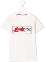 Thumbnail for your product : Moncler Enfant logo print T-shirt