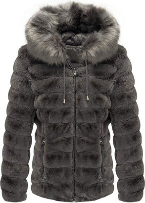Faux Fur Reversible Hooded Coat | Shop the world's largest 