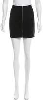 Thumbnail for your product : Helmut Lang Wool Mini Skirt