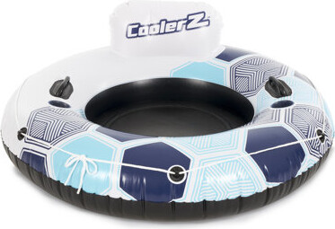 Bestway CoolerZ Rapid Rider 53 Inch Inflatable Pool River Raft Tube Float, Blue