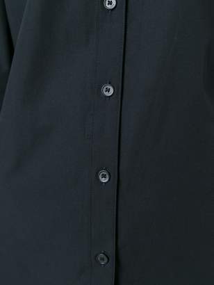 Burberry Check Detail Stretch-cotton Shirt