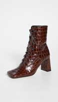 Thumbnail for your product : Bzees Claude Croco Lace Up Booties