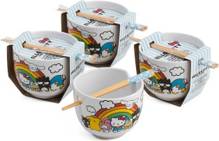 TJMAXX Set Of 4 Sanrio Ramen Bowls With Chopsticks - ShopStyle Dinner