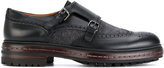 Thumbnail for your product : Santoni contrast monk shoes
