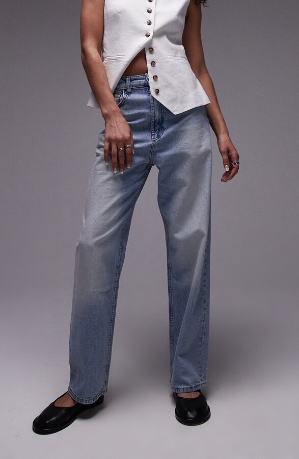 Topshop Awkward Barrel Jeans