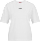 Thumbnail for your product : HUGO BOSS Stretch-jersey loungewear T-shirt with contrast logo