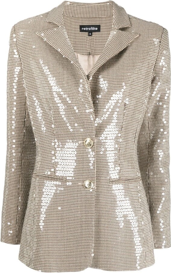 retrofete Hadley sequinembellished blazer ShopStyle