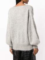 Thumbnail for your product : Maison Flaneur crew neck sweater