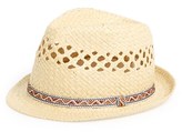 Thumbnail for your product : BP Open Weave Embroidered Fedora (Juniors)