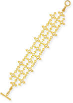 Thumbnail for your product : Eli Jewels Aegean Collection 18k Diamond Bracelet