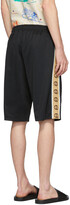 Thumbnail for your product : Gucci Black Technical Jersey GG Shorts