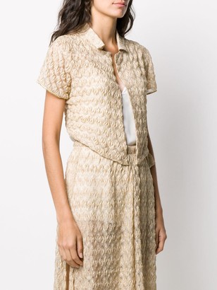 Missoni Mare Knitted Crinkle Cardigan