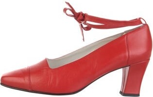Courreges Leather Pumps