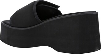 サンダル・ミュール COURREGES Scuba Wave Sandals BLACKPINK ジス着用 Courreges SCUBA WAVE SANDALS (Courreges