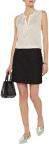 Thumbnail for your product : L'Agence Studded silk top