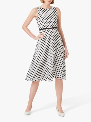 hobbs cecily spot dress