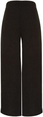 Topshop Maternity textured wide leg trousers