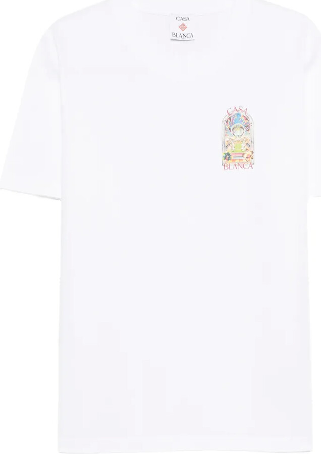 Casablanca Tennis Landscape T-shirt