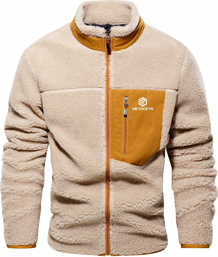 mens winter fleece jacket