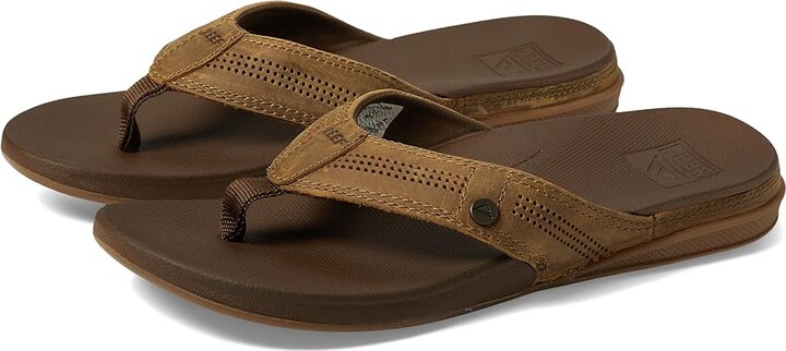Reef Cushion Lux Men's Shoes Toffee : 6 D - Medium Leather