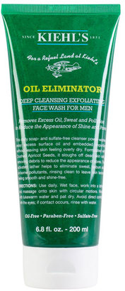 Kiehl's Oil Eliminator Deep Cleansing Exfoliating Facewash for Men, 6.8 oz.