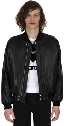 Isabel Marant Blair Leather Bomber Jacket