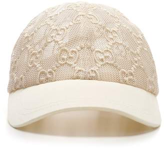 gucci monogram baseball cap