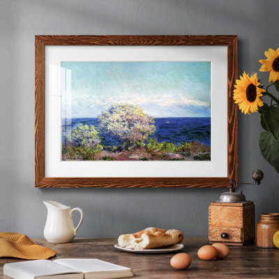 Wildon Home At Cap D'Antibes, Mistral Wind, 1888 Framed On Paper Print