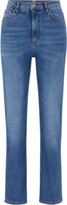 Thumbnail for your product : HUGO BOSS Regular-fit jeans in blue comfort-stretch denim