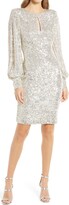 Thumbnail for your product : Eliza J Long Sleeve Sequin Cocktail Dress