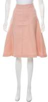 Thumbnail for your product : Marni Knee-Length A-Line Skirt Pink Knee-Length A-Line Skirt