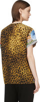Thumbnail for your product : Versace Yellow Psychedelic Printed Silk T-Shirt
