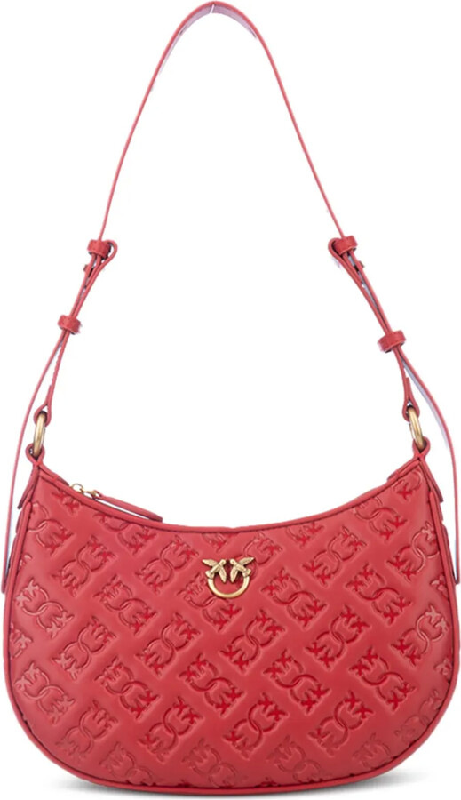 Pinko Monogram-Pattern Shoulder Bag