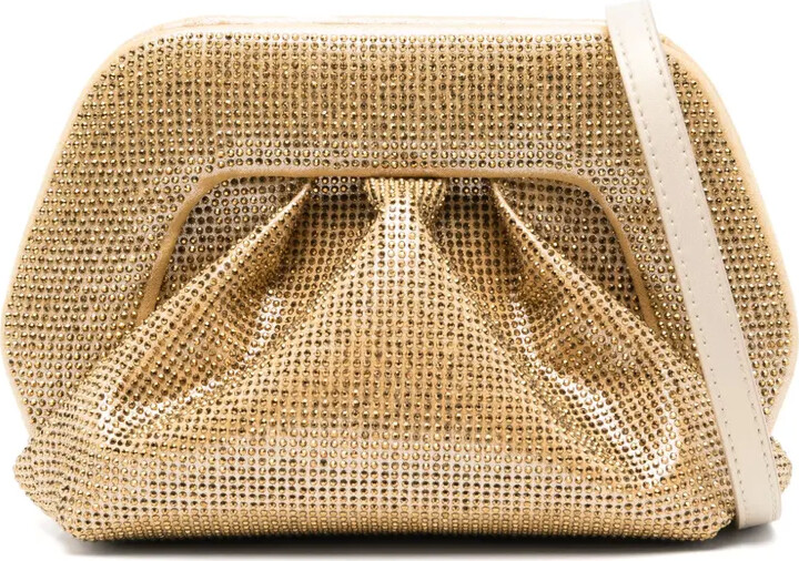 Themoire Gea Strass clutch bag