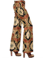 Thumbnail for your product : Etro Viscose Brocade Pants