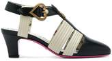 Gucci mid-heel T-strap sandals 